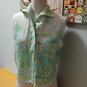 Vintage Women's Top Small